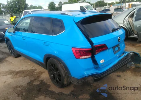 2022 Volkswagen Taos 1.5T Sel из США, поврежденный, VIN 3VV1X7B21NM014907